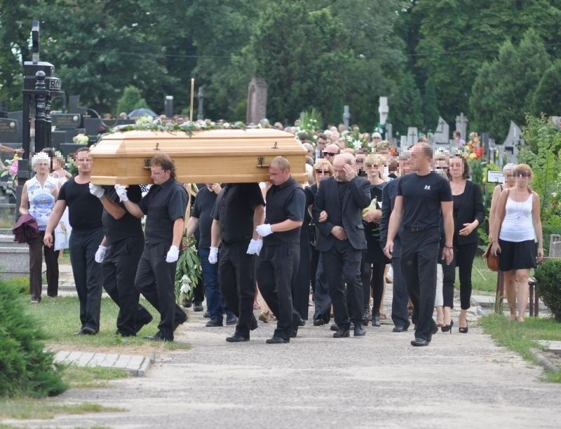 Pogrzeb 23-letniej córki Grażyny Błęckiej-Kolskiej