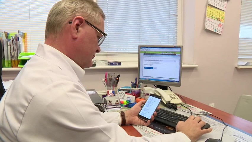 Lekarze wystawiają e-zwolnienia. Nawet 19 takich zwolnień na sekundę wpływało na Śląsku WIDEO