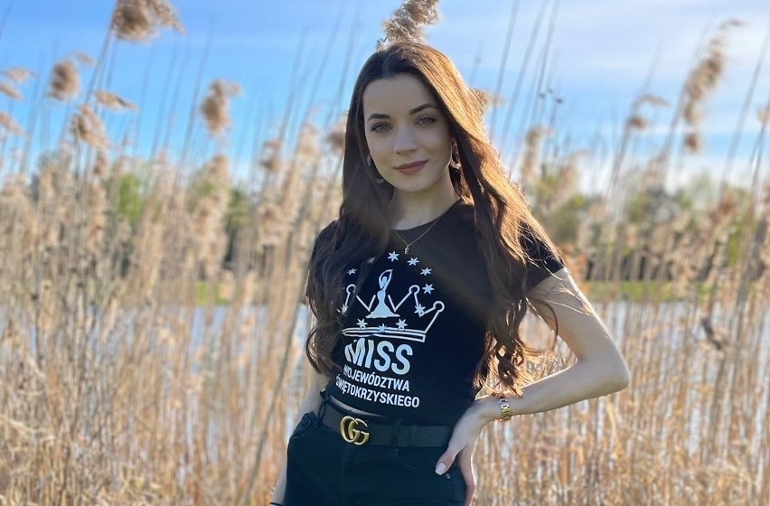 Emilia Kobyłka z Krasowa w finale konkursu Miss Województwa Świętokrzyskiego 2021 [ZDJĘCIA, WIDEO]
