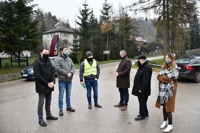 Przekazanie placu budowy w Kalinie Wielkiej z udziałem...