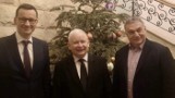 Premier Mateusz Morawiecki i prezes PiS Jarosław Kaczyński spotkali się w Warszawie z premierem Węgier Viktorem Orabanem