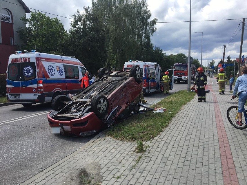 Wypadek miał miejsce w Tarnowie na skrzyżowaniu ul....