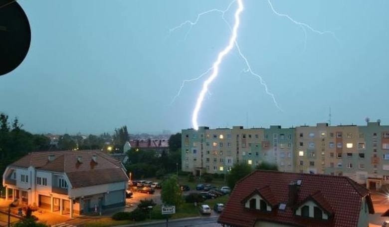 Ostrzeżenie przed burzami z gradem dla Opola i regionu.