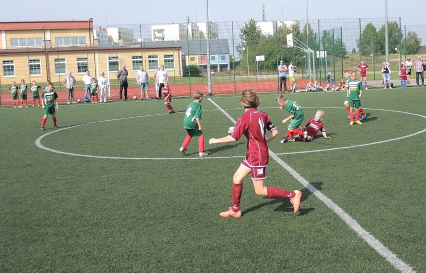 Turniej (liga) piłki nożnej w Bytowie  - junior E