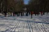 Darmowe zajęcia narciarstwa biegowego w parku na Zdrowiu