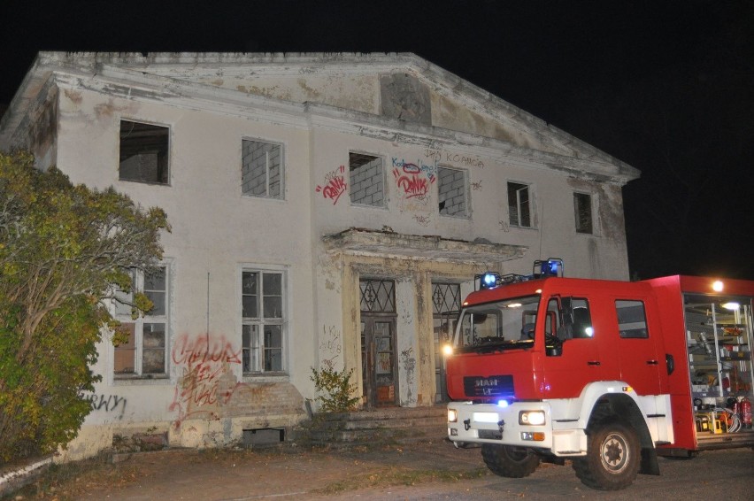 Pożar Domu Oficera w Bornem Sulinowie