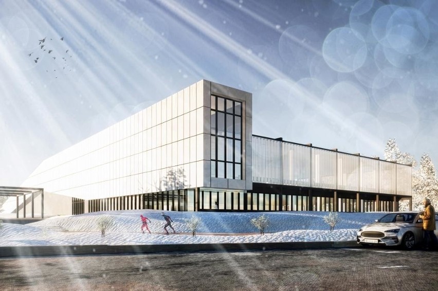 Kraków. Ogłoszą przetarg na budowę Centrum Sportów Zimowych z basenami i lodowiskami [WIZUALIZACJE]