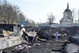 Pożar targowiska przy ul. Ruskiej w Lublinie. Sprawdzamy, co do tej pory ustaliła prokuratura