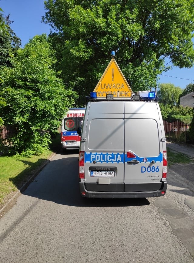 Groźne zderzenie samochodów na Dziesiątej w Lublinie. Jedno z aut przewróciło się na bok