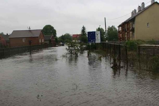 Powódź w gminie Gorzyce.
