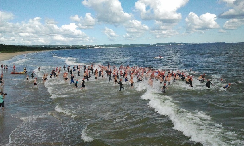 Triathlon Gdańsk. Wysiłek w rodzinnej formule [ZDJĘCIA]