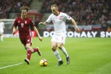 Łotwa - Polska 0:3 wynik Hat-trick Lewandowskiego