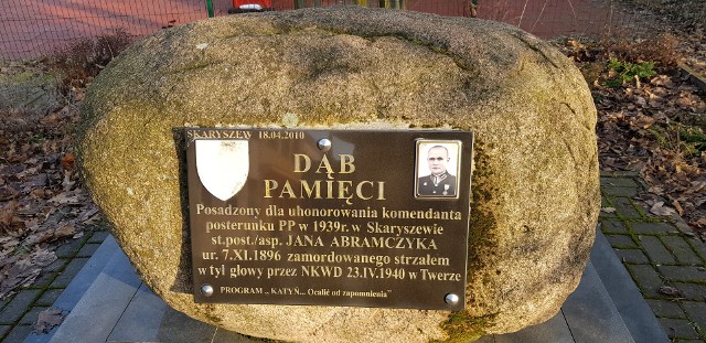Pomnik Jana Abramczyka w Skaryszewie.