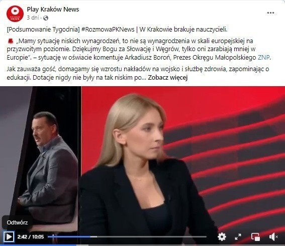 Kraków. Kolejne wydatki na nową, miejską telewizję. Pracownicy dostali smartfony za prawie 50 tys. zł