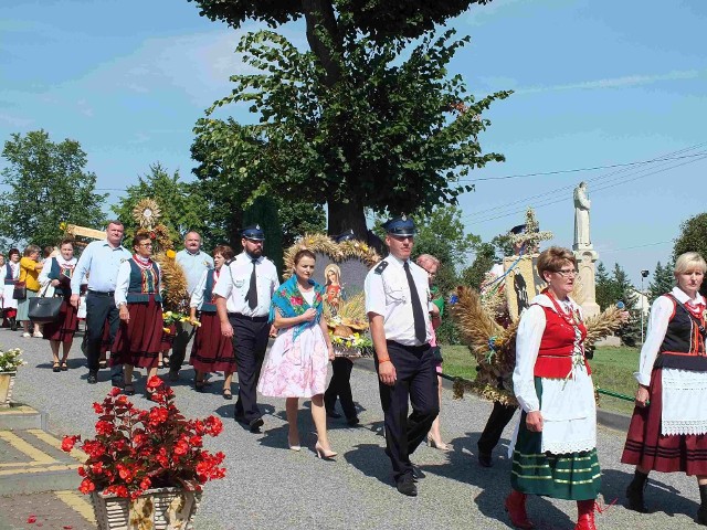 Dożynki rozpoczną się barwnym korowodem