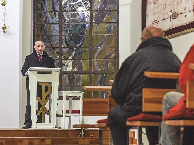 Bogdan Chazan 16 marca był gościem bydgoskiego klubu "Frondy". Ze słuchaczami spotkał się w kaplicy przy Domu Jubileuszowym im. Jana Pawła II.