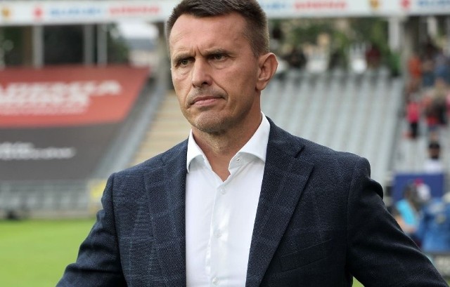 Trener Korony Kielce Leszek Ojrzyński