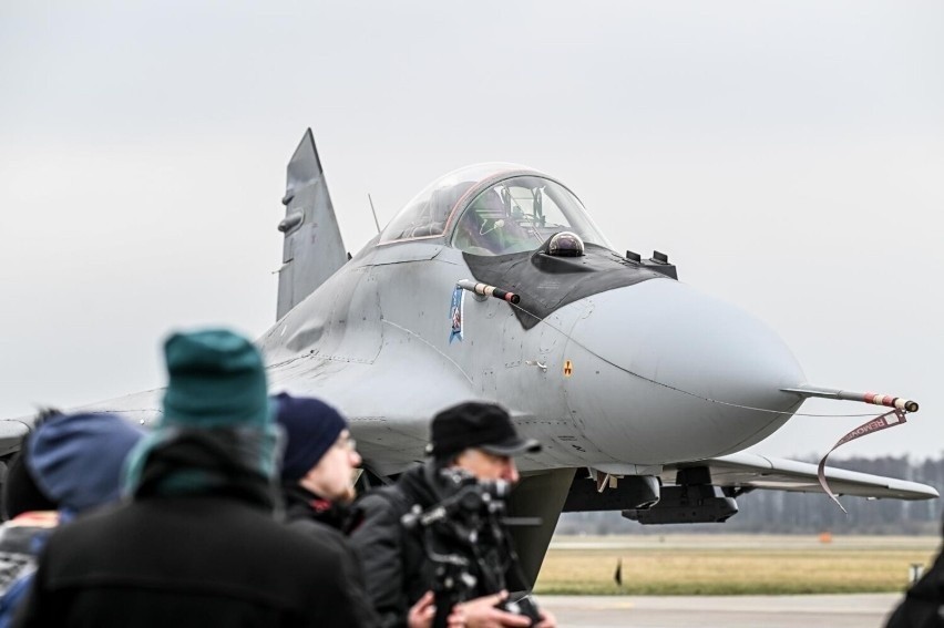Jeden z MiG-ów, które zostaną wycofane z malborskiej bazy....