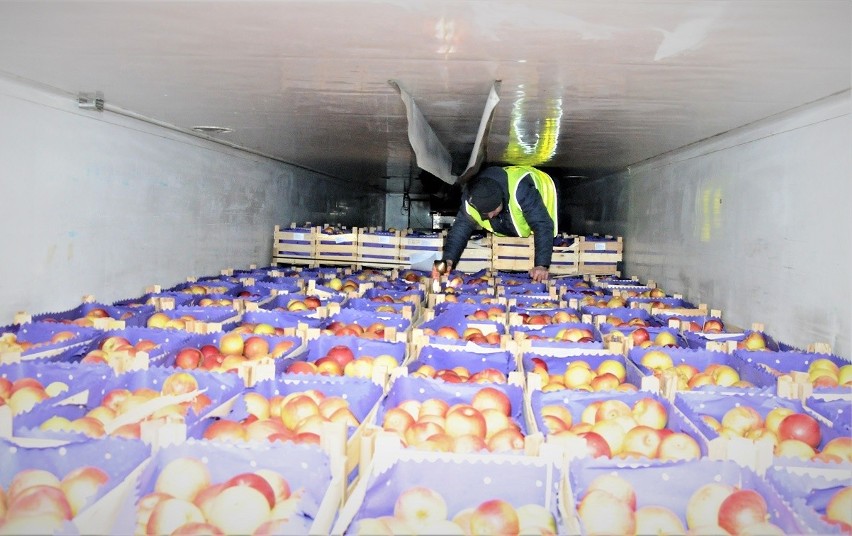 Nielegalni imigranci z Afganistanu przyjechali pod Nisko ukryci w naczepie tira z jabłkami! (zdjęcia)