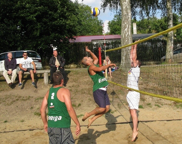Turniej piłki plażowej w Wołczy Małej