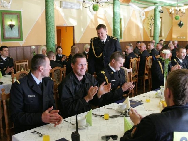 Strażacy Komendy Powiatowej PSP w Strzelcach mieli swoje święto.