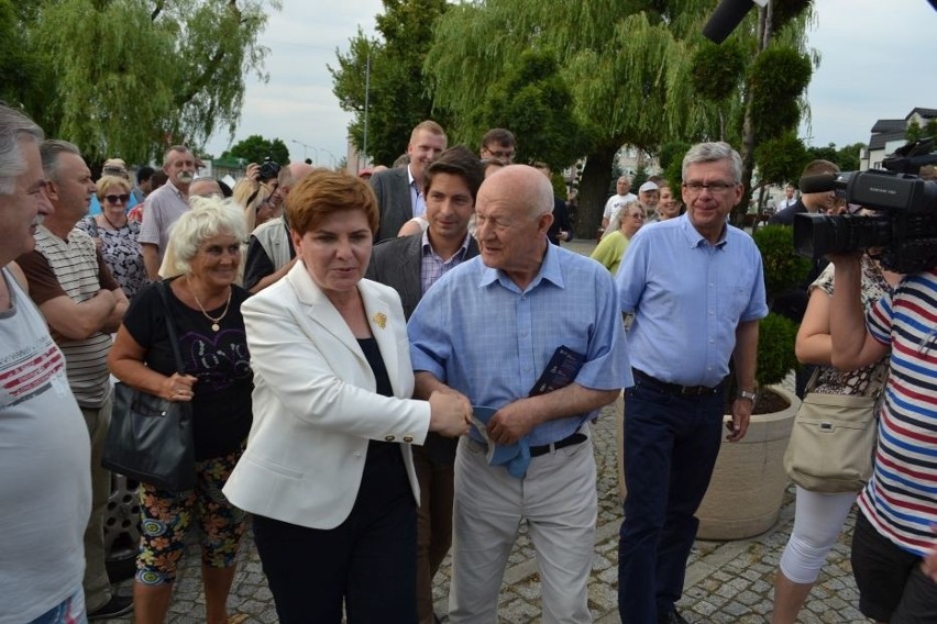 Beata Szydło z PiS odwiedziła Kłobuck