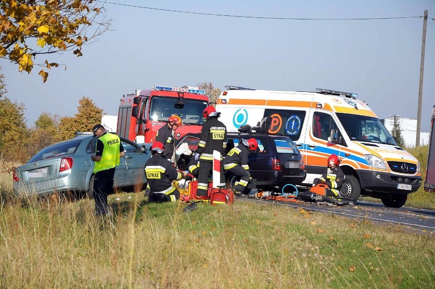 Groźny wypadek na drodze krajowej nr 5 miedzy Żninem a...
