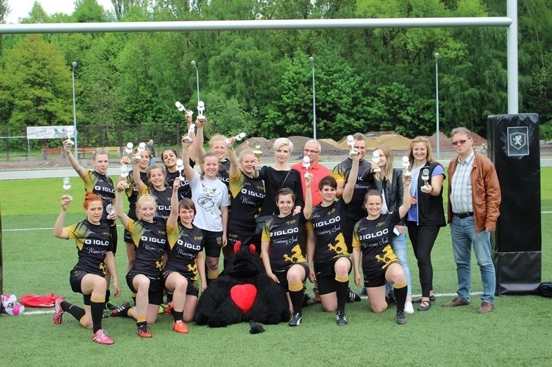 Rugby: Diablice z Rudy Śląskiej walczą o mistrzostwo Polski, zajmują 3. miejsce w tabeli [ZDJĘCIA]