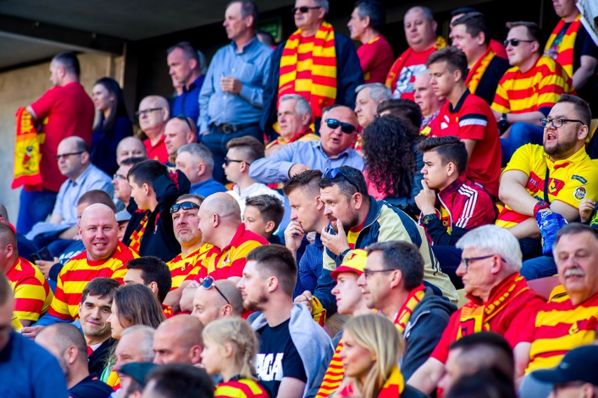 Jagiellonia Białystok - Legia Warszawa 6.05.2018. Kibice...