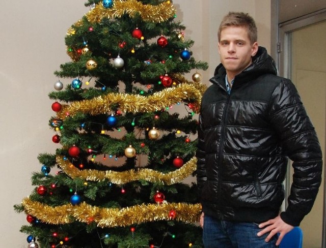 Piłkarz Wiernej Małogoszcz - Bartosz Malinowski wigilię spędzi w rodzinnym gronie, natomiast święta Bożego Narodzenia na weselu kolegi z drużyny Krystiana Milcarza.