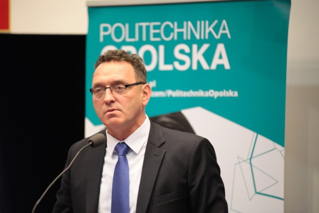 Prof. Marek Tukiendorf. Rektor Politechniki Opolskiej.
