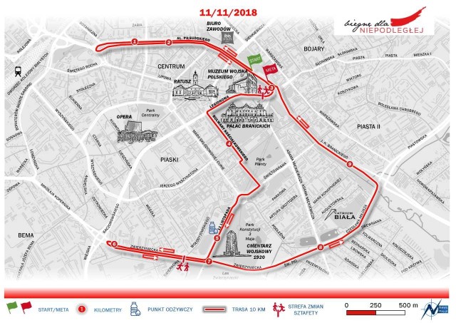 Biegnę dla Niepodległej to wydarzenie zorganizowane przez fundację Białystok Biega z okazji Święta Niepodległości. Będą utrudnienia (mapa)