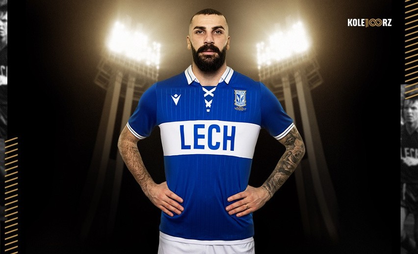 Wyjątkowa koszulka retro Lecha Poznań na stulecie klubu | Gol24