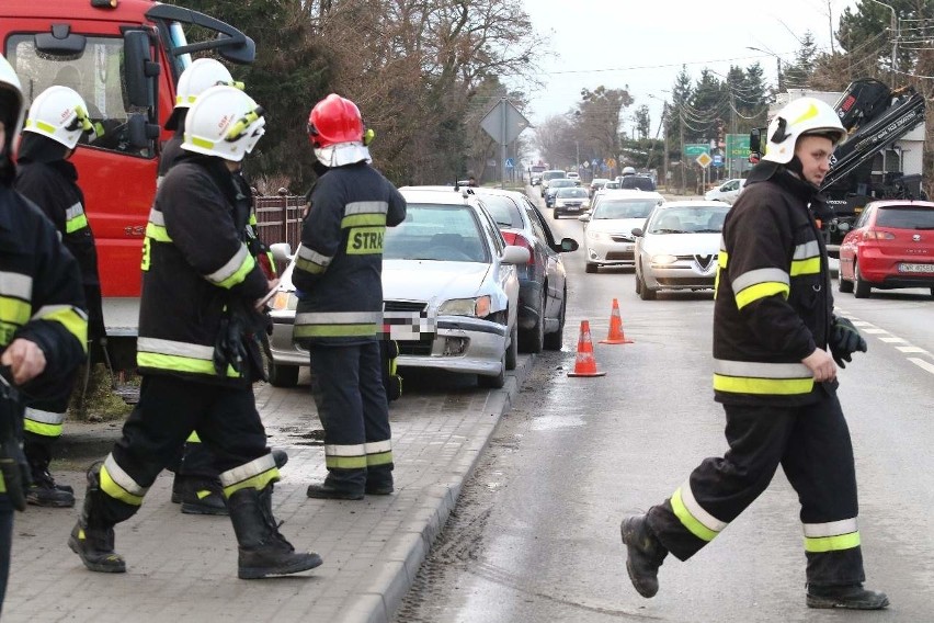 Wypadek w Kiełczowie pod Wrocławiem. W aucie było dziecko