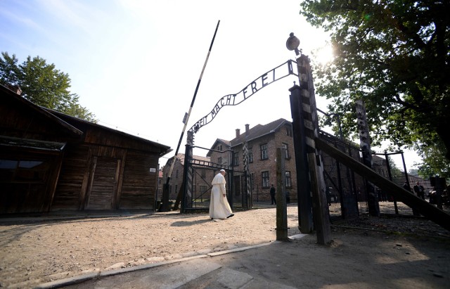 Papież Franciszek w dawnym KL Auschwitz Birkenau