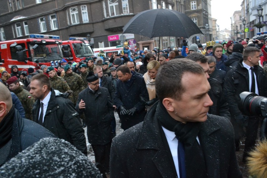 Orszak Trzech Króli w Cieszynie z prezydentem Andrzejem Dudą i Agatą Dudą ZDJĘCIA i WIDEO