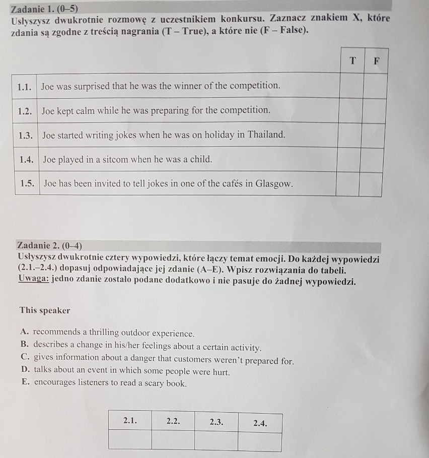 Matura 2018 ANGIELSKI [ODPOWIEDZI ARKUSZ CKE]. Jakie były pytania testu maturalnego? [PODSTAWA, ROZSZERZENIE] Sprawdź w serwisie EDUKACJA