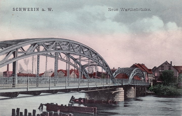 Most na Warcie był jedną z wizytówek przedwojennej...
