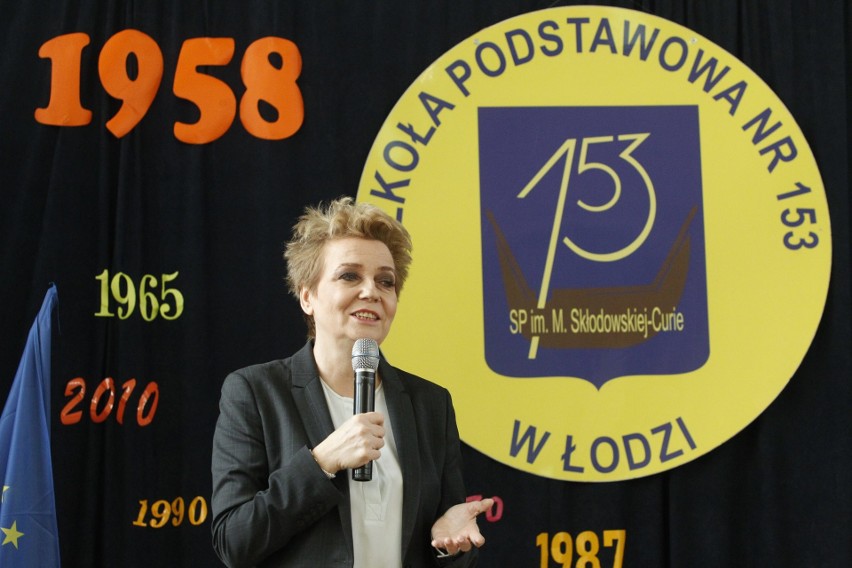 Szkoła Podstawowa nr 153 im. Marii Skłodowskiej-Curie w Łodzi świętowała 60-lecie