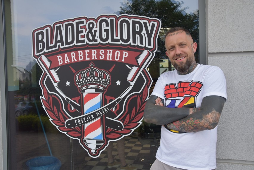 Jedne z pierwszych sosnowieckich barber shopów, Blade &...