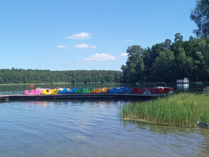 Tak wygląda ośrodek nad jeziorem Okonin, gdzie jest jedyne...