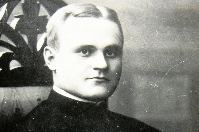 Ksiądz dr Stanisław Hałko, twórca polskiego gimnazjum w Białymstoku, 1915 r.