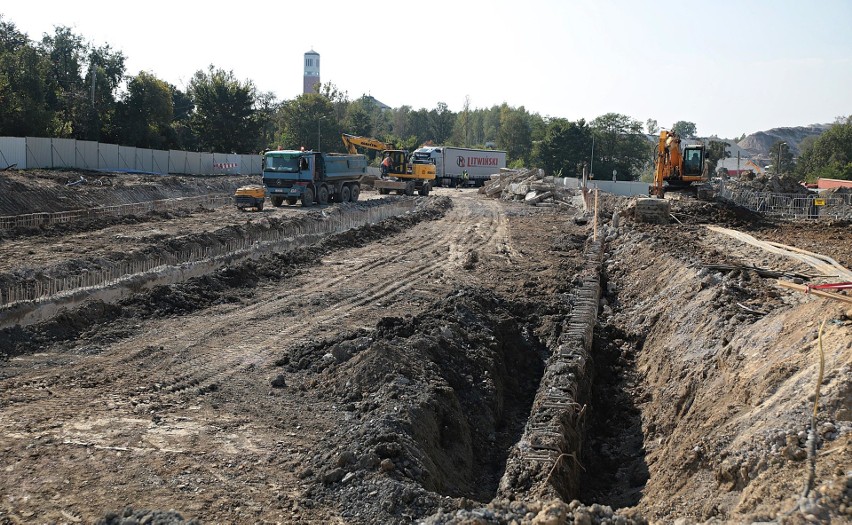 W Krakowie trwa budowa Trasy Łagiewnickiej
