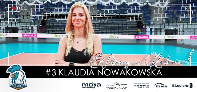 Klaudia Nowakowska nową siatkarką Radomki Radom.