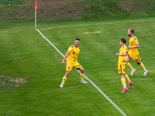 Tomasz Matuszewski zdobył swoją pierwszą bramkę w barwach Lechii Zielona Góra