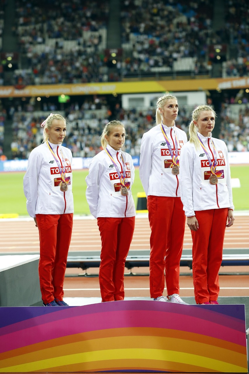 Sztafeta 4x400 kobiet, mistrzostwa świata w lekkoatletyce...