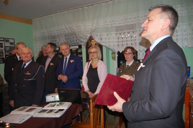 Plany związane z ośrodkiem w Gródku burmistrz Sławomir Napierała ujawnił na otwarciu harcówki w Nakle.