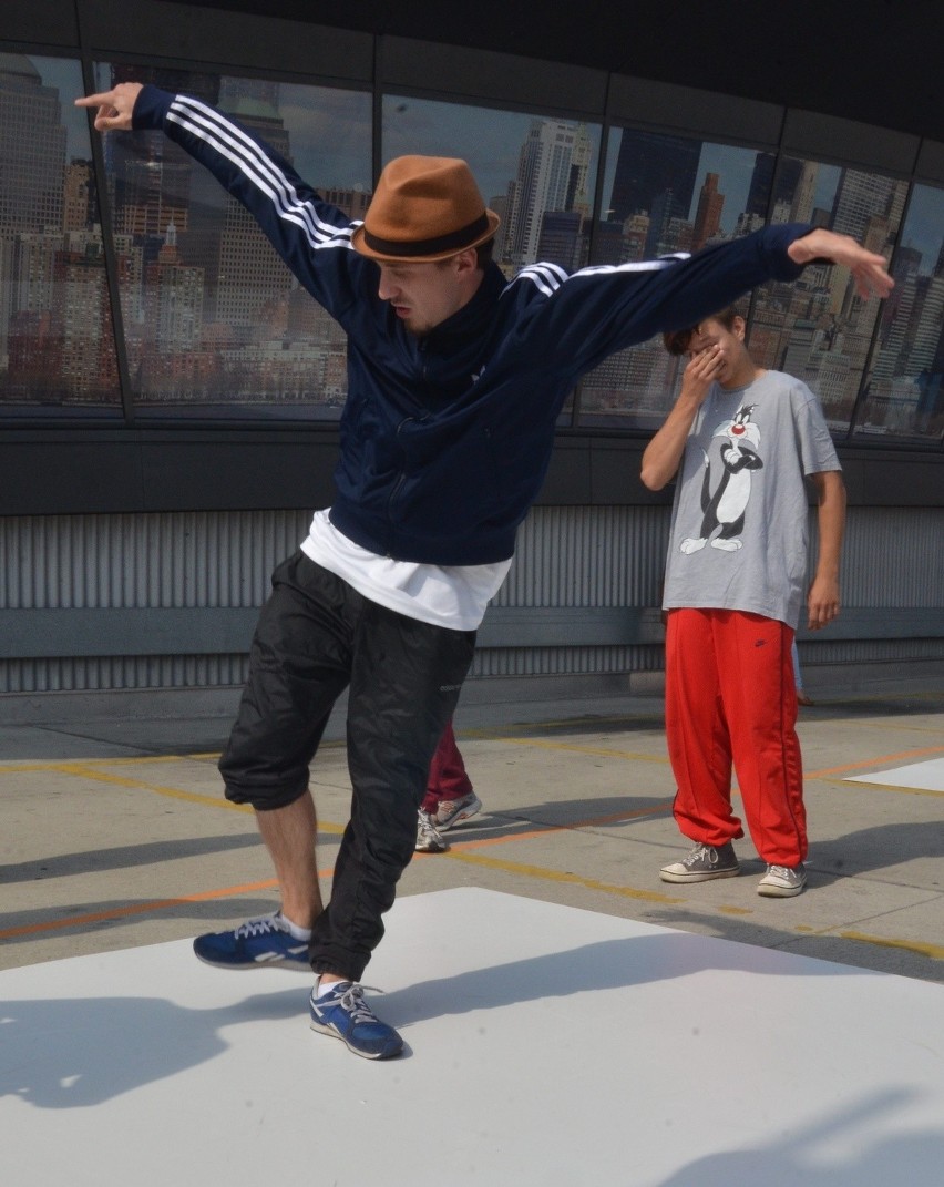 Breakdance na dachu w Galerii Łódzkiej [FILM, zdjęcia]