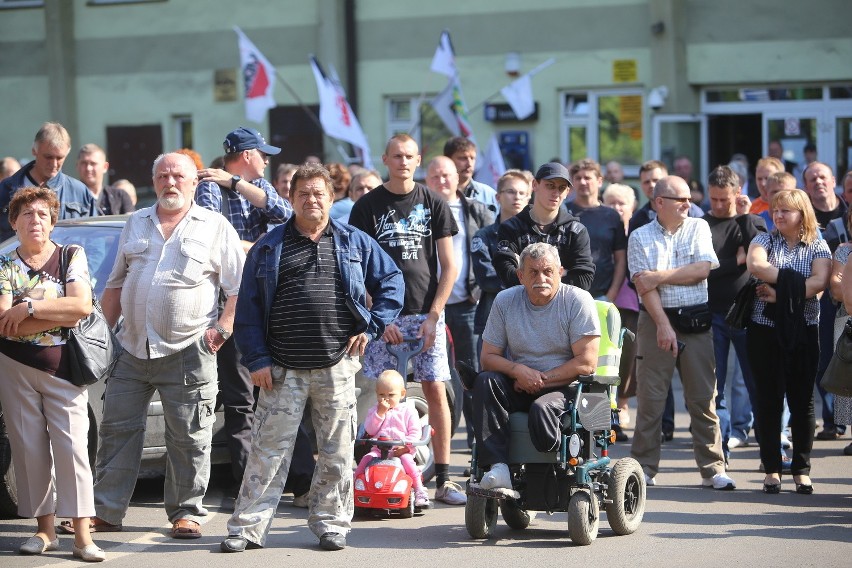Sosnowiec: górnicy kopalni Kazimierz-Juliusz szykują się do marszu na Katowice [ZDJĘCIA]
