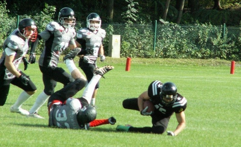 II liga futbolu amerykańskiego: Silvers Olkusz - Silesia Rebels [ZDJĘCIA]